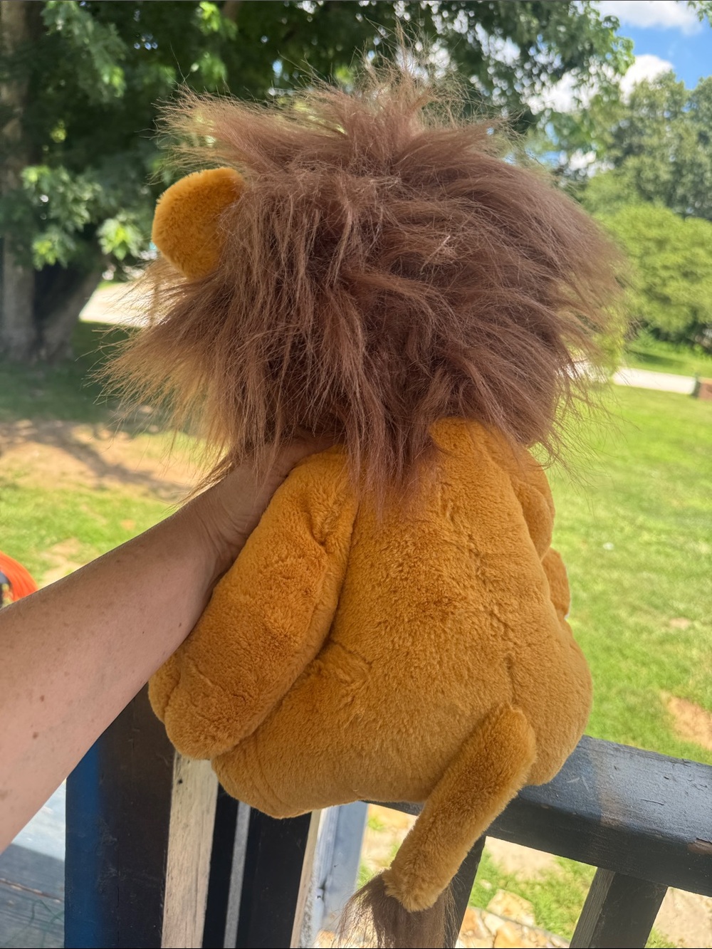 Plush Brown Lion Stuffed Animal - Kids Toy - Picture 2 of 4